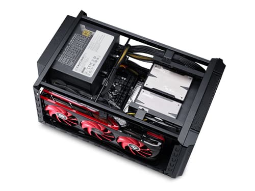 Cooler Master Elite 130 (M-ITX) Mini Tower Cabinet (Black)